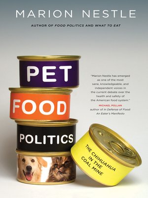 cover image of Pet Food Politics